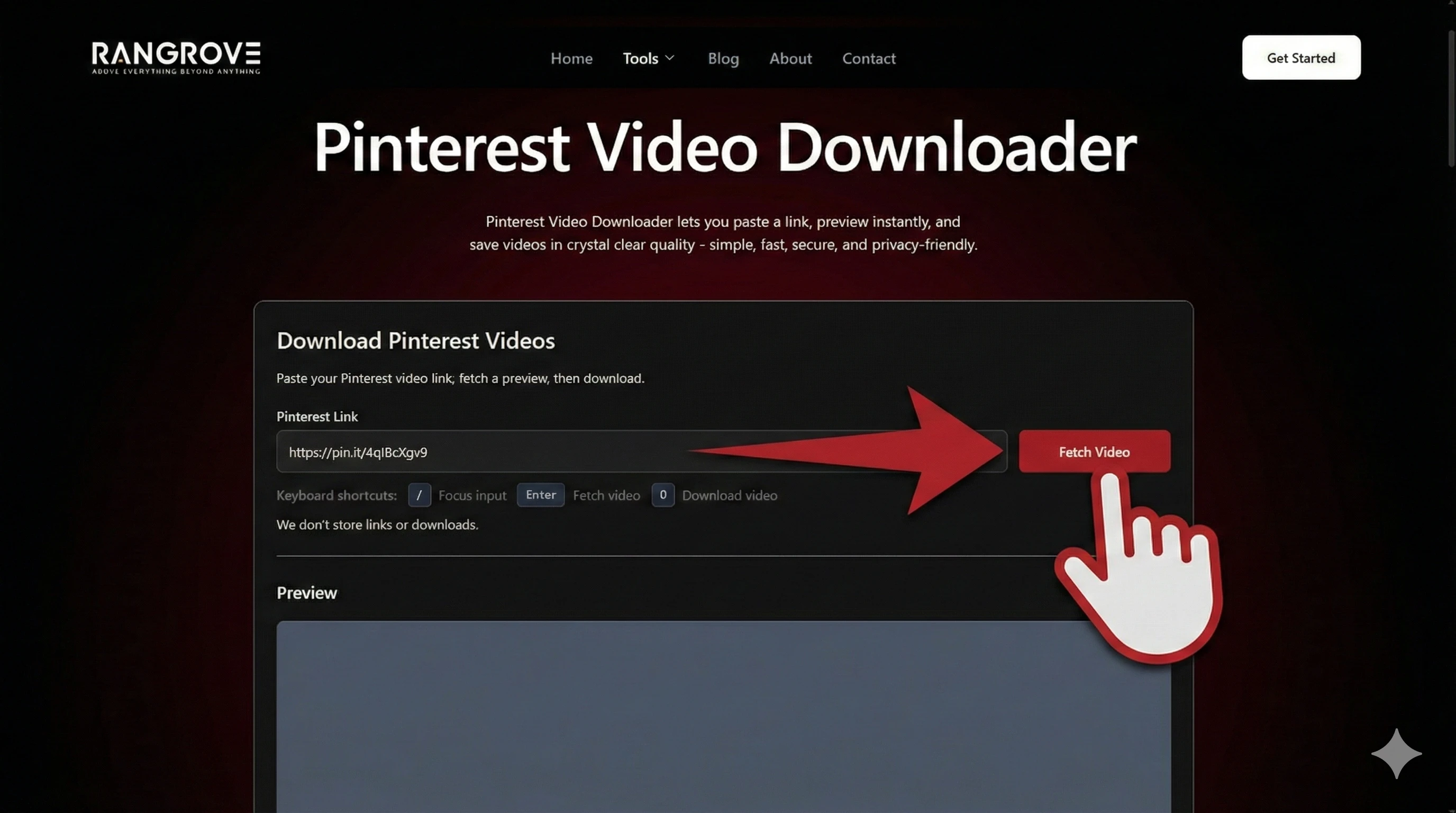 Paste the Link and Resolve